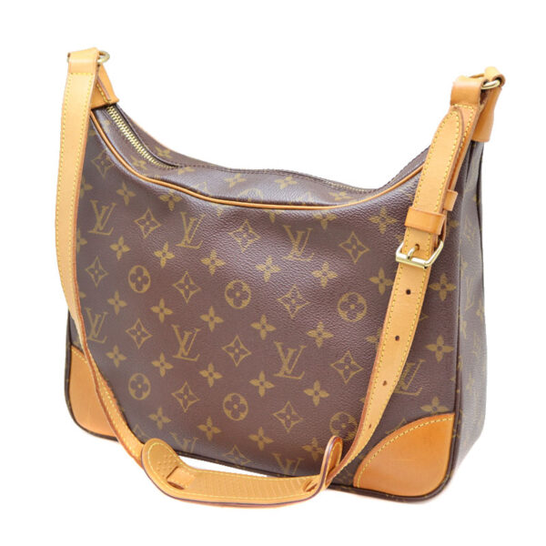 22 7674 2 Louis Vuitton Boulogne Handbag Monogram Canvas Brown