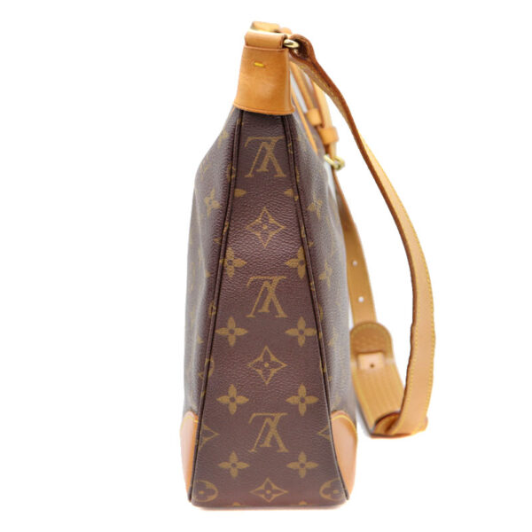 22 7674 3 Louis Vuitton Boulogne Handbag Monogram Canvas Brown