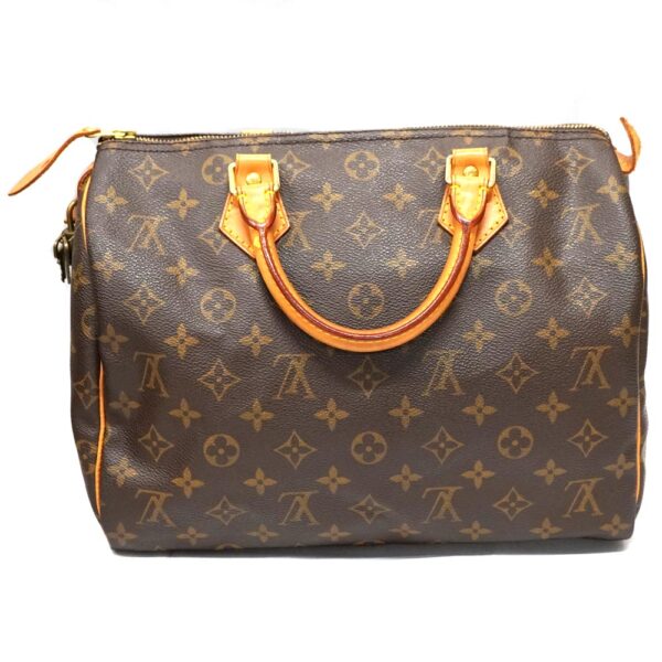 22 7712 2 Louis Vuitton Speedy 30 Handbag Bag Monogram Brown