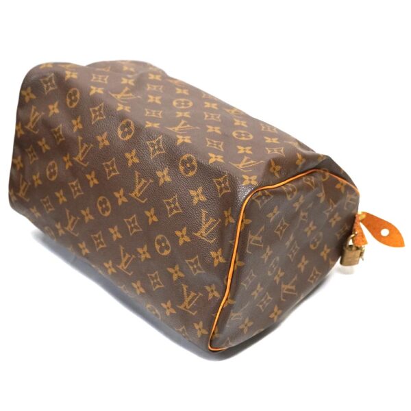 22 7712 6 Louis Vuitton Speedy 30 Handbag Bag Monogram Brown