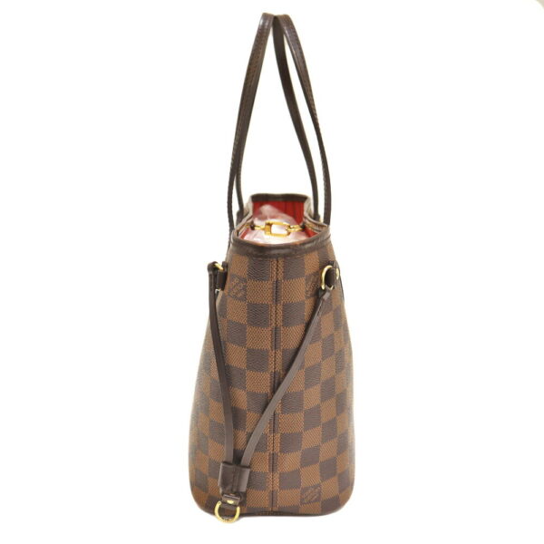 22 7722 3 Louis Vuitton Neverfull PM Damier Ebene Tote Bag