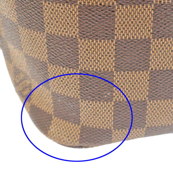 22 7722 6 Louis Vuitton Neverfull PM Damier Ebene Tote Bag