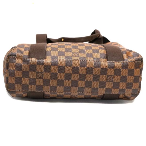 22 7825 5 Louis Vuitton Cabat Beaubourg Damier Ebene Tote Bag Brown