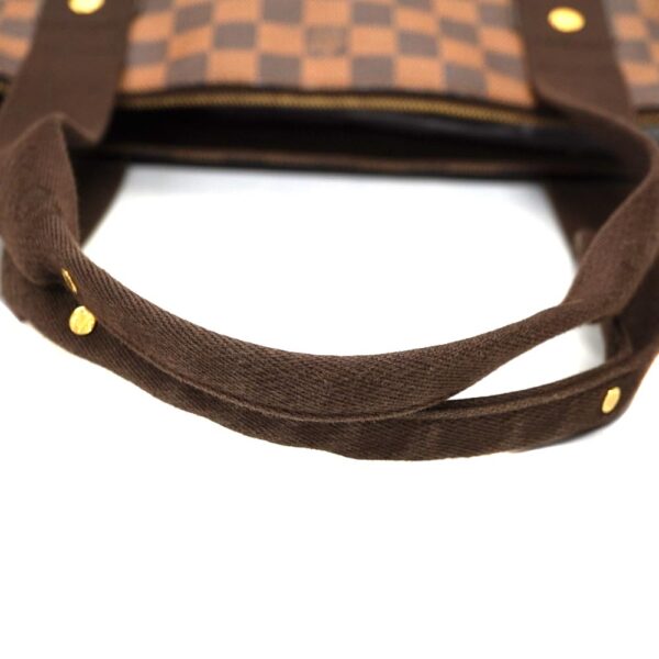 22 7825 7 Louis Vuitton Cabat Beaubourg Damier Ebene Tote Bag Brown