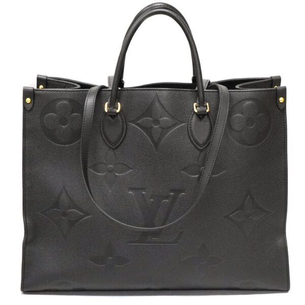 22 7990 1 Louis Vuitton On the Go GM Empreinte 2WAY Bag Black Noir