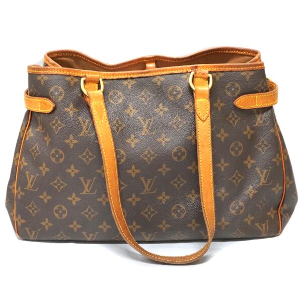 22 8270 2 Louis Vuitton Batignolles Horizontal Handbag Monogram Canvas Brown