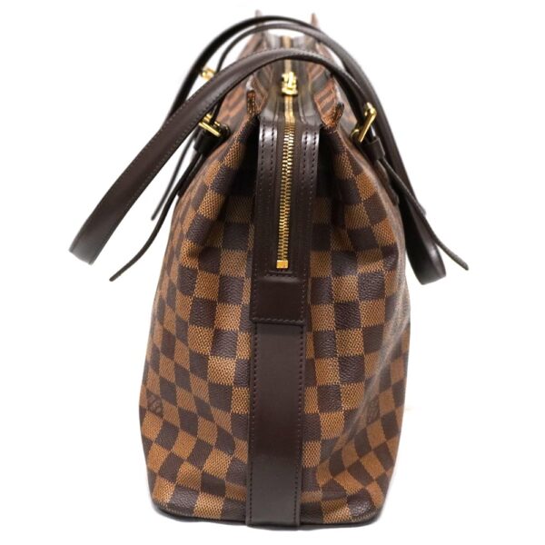 22 8299 3 Louis Vuitton Chelsea Tote Bag Damier Ebene Brown