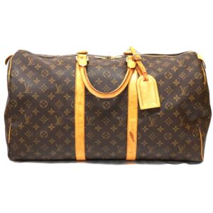 22 8571 1 Gucci GG Pattern Mini Pouch Handbag GG Canvas Brown