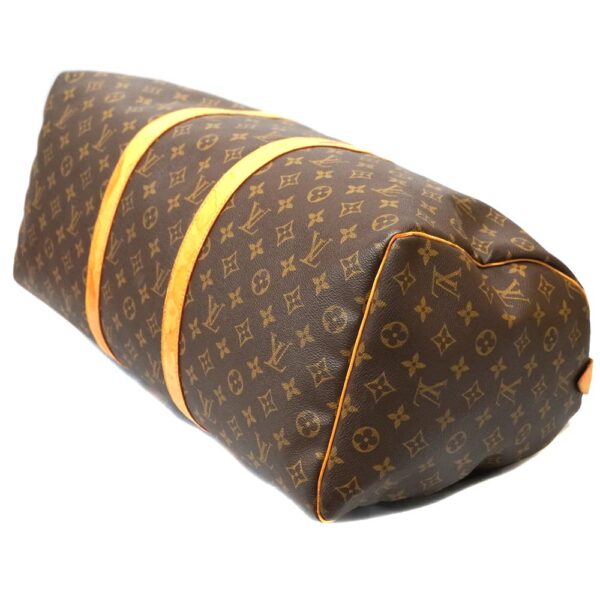 22 8571 6 Louis Vuitton Keepall 50 Bag Monogram Canvas Brown