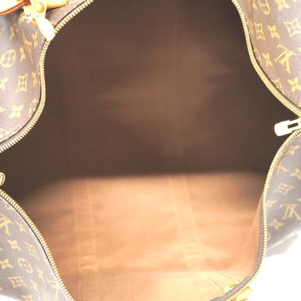 22 8571 8 Louis Vuitton Keepall 50 Bag Monogram Canvas Brown