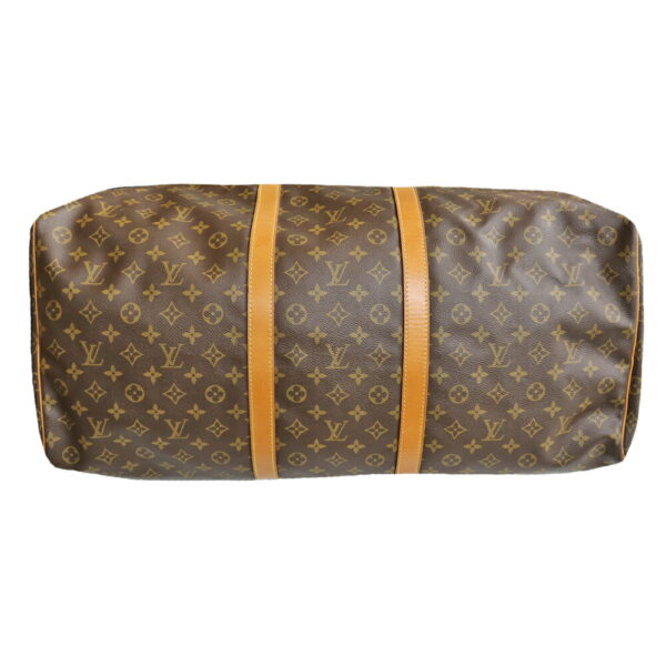 22 876 5 Louis Vuitton Keepall 60 Bag Monogram Canvas Brown