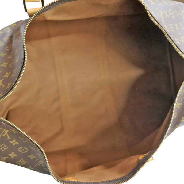 22 876 6 Louis Vuitton Keepall 60 Bag Monogram Canvas Brown