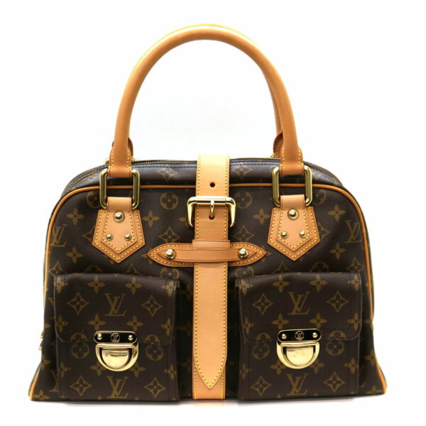 22 928 1 Louis Vuitton Manhattan GM Handbag Monogram Canvas Brown