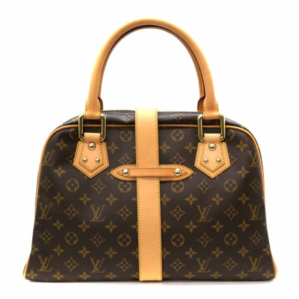 22 928 2 Louis Vuitton Manhattan GM Handbag Monogram Canvas Brown