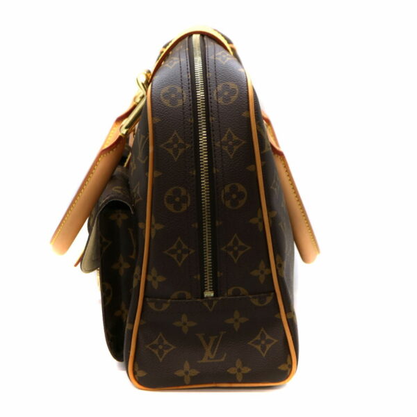 22 928 3 Louis Vuitton Manhattan GM Handbag Monogram Canvas Brown