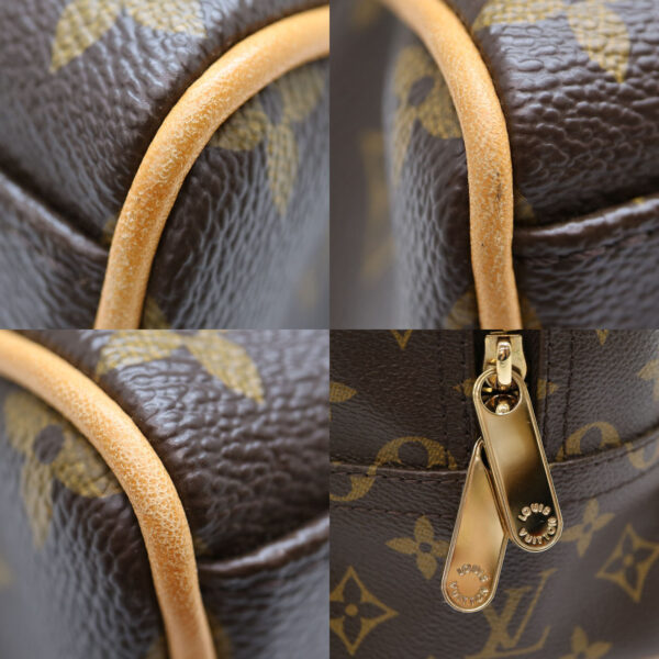 22 928 6 Louis Vuitton Manhattan GM Handbag Monogram Canvas Brown