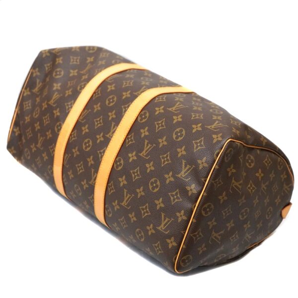 22 9360 6 Louis Vuitton Keepall 45 Bag Monogram Canvas Brown