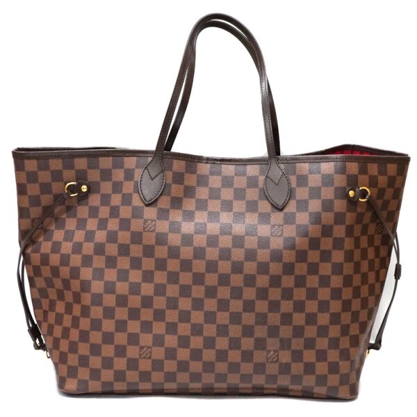 22 9446 1 Louis Vuitton Neverfull GM Tote Bag Damier Canvas Brown