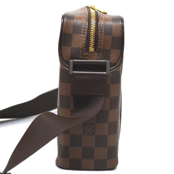 22 9452 3 Louis Vuitton Olaf PM Shoulder Bag Damier Ebene Brown