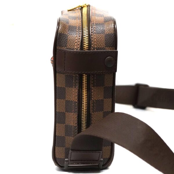 22 9452 4 Louis Vuitton Olaf PM Shoulder Bag Damier Ebene Brown