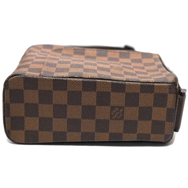 22 9452 5 Louis Vuitton Olaf PM Shoulder Bag Damier Ebene Brown