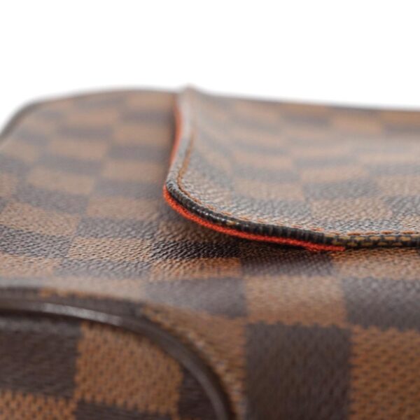 22 9452 9 Louis Vuitton Olaf PM Shoulder Bag Damier Ebene Brown