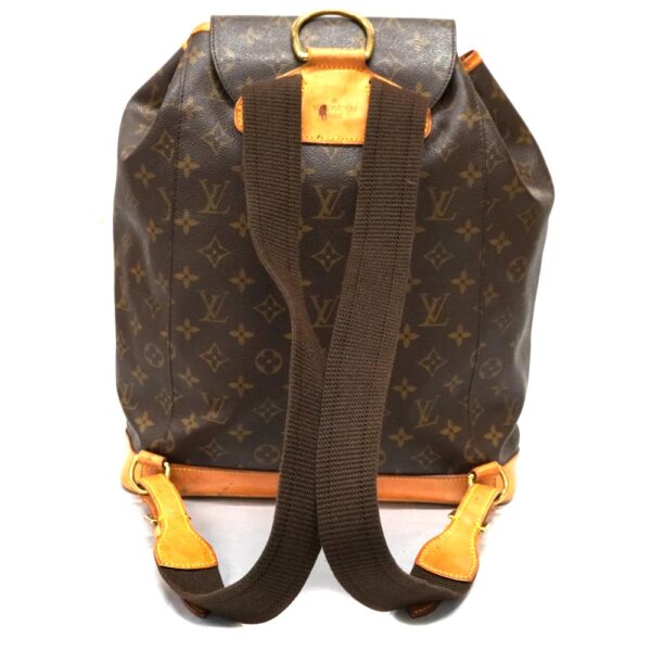 22 9464 2 Louis Vuitton Monsouris MM Backpack Monogram Canvas Brown