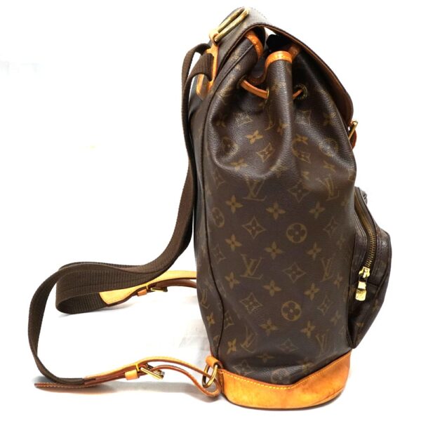 22 9464 3 Louis Vuitton Monsouris MM Backpack Monogram Canvas Brown