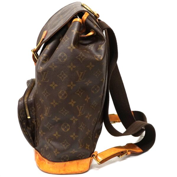 22 9464 4 Louis Vuitton Monsouris MM Backpack Monogram Canvas Brown