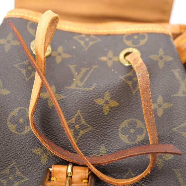 22 9464 9 Louis Vuitton Monsouris MM Backpack Monogram Canvas Brown