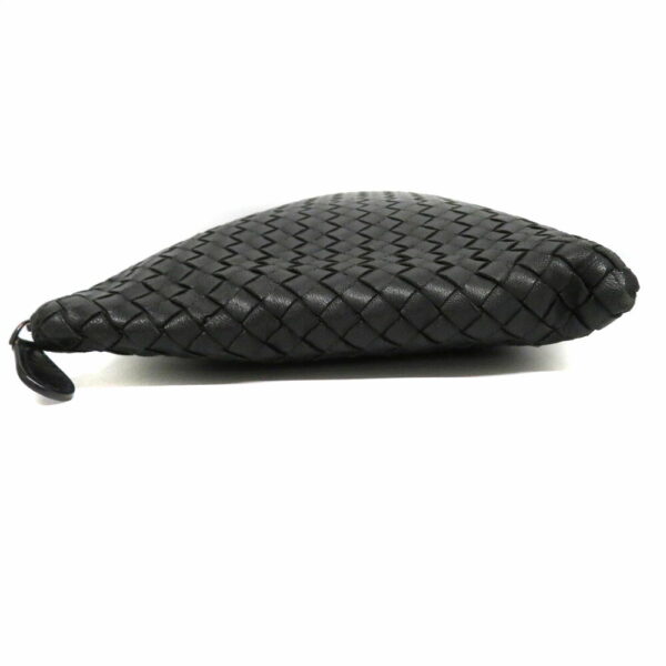 22000123 Bottega Veneta Clutch Bag Leather Black