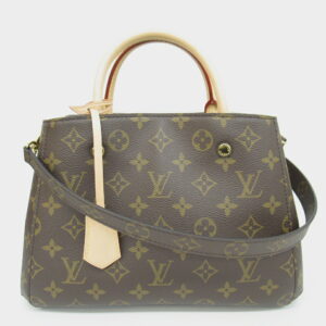 22000700 Louis Vuitton Pillow Onthego GM Tote Bag Nylon Monogram Brown