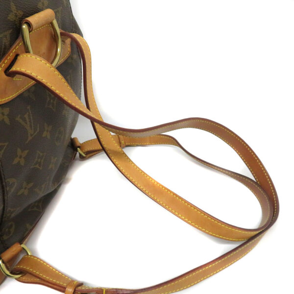 220032114 Louis Vuitton Monsouris MM Backpack Monogram Canvas Brown