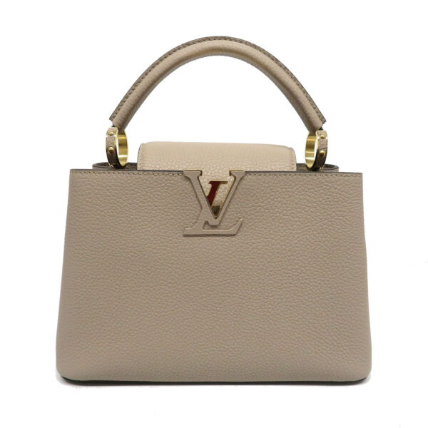 22016021 Louis Vuitton Capucines BB 2Way Handbag Beige Cream