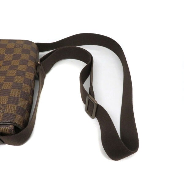 220279915 Louis Vuitton Brooklyn PM Damier Ebene Shoulder Bag Brown