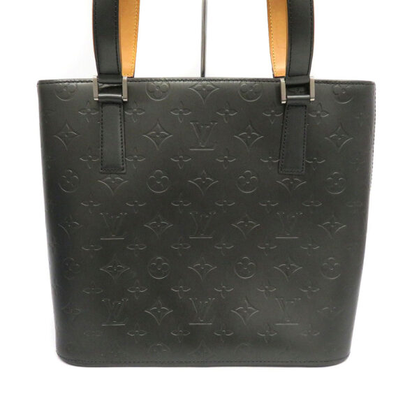 22029821 Louis Vuitton Stockton Monogram Matte Tote Bag Noir