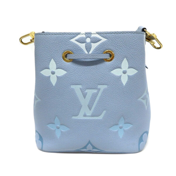 22029852 Louis Vuitton Neo Noe BB Empreinte Drawstring Bag Blue