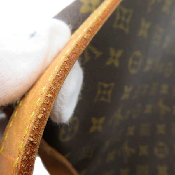 220324114 Louis Vuitton Musette Monogram Shoulder Bag Brown