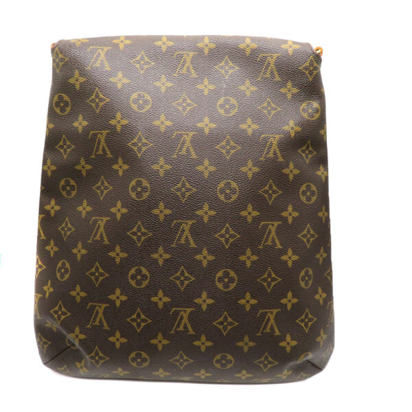 22032412 Louis Vuitton Musette Monogram Shoulder Bag Brown