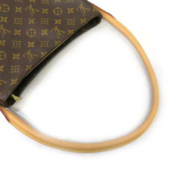 220505810 Louis Vuitton Looping GM Monogram Shoulder Bag Brown