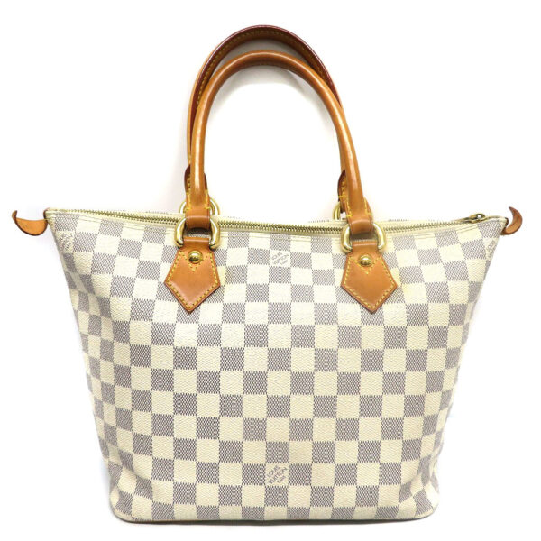 22051642 Louis Vuitton Saleya PM Damier Azur Tote Bag White