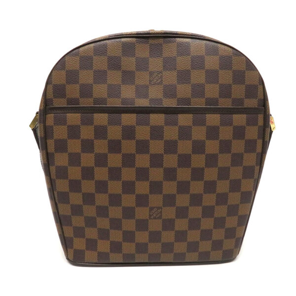 22066001 Louis Vuitton Ipanema GM Damier Ebene Shoulder Bag Brown