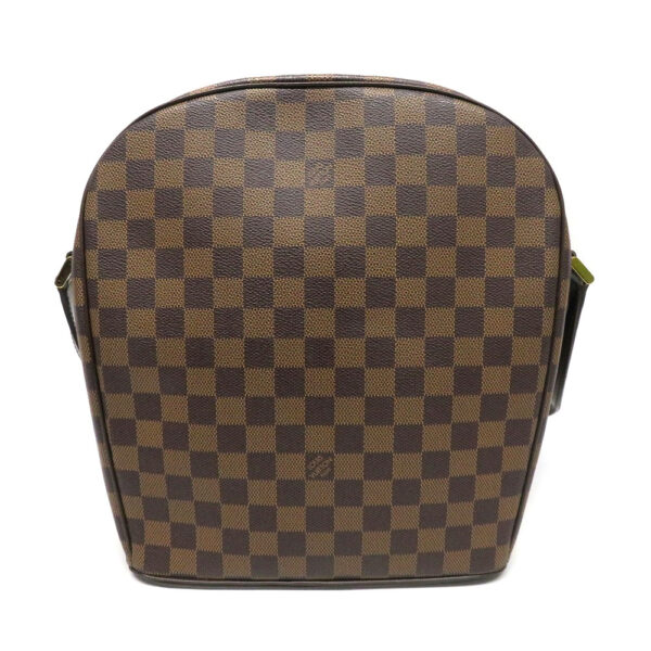 22066002 Louis Vuitton Ipanema GM Damier Ebene Shoulder Bag Brown