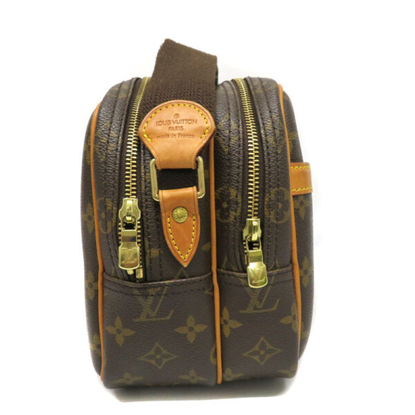 22072283 Louis Vuitton Reporter PM Monogram Shoulder Bag Brown