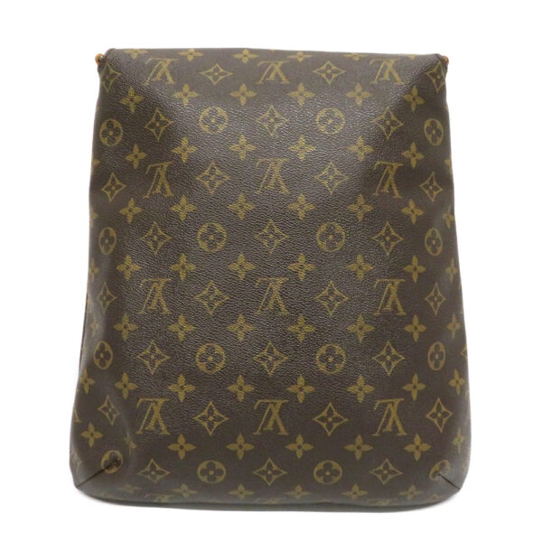 22072662 Louis Vuitton Musette Monogram Shoulder Bag Brown