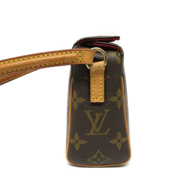 22076003 Louis Vuitton Recital Monogram Handbag Brown