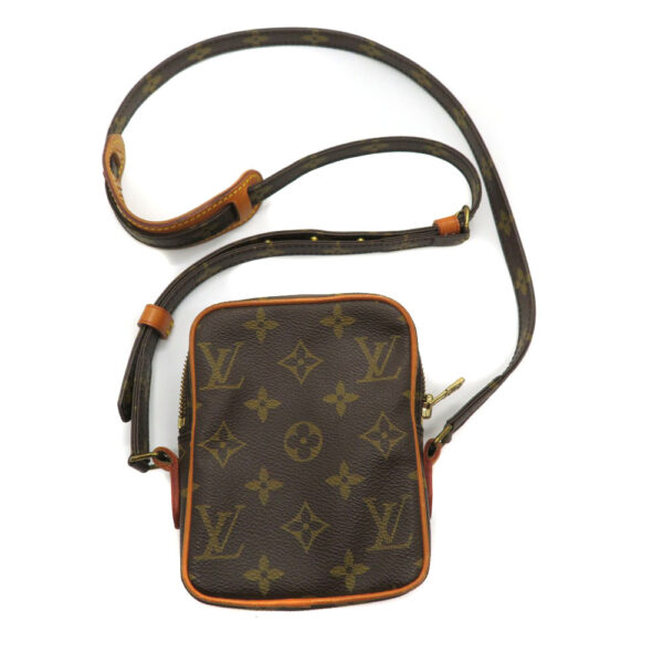 22080221 Louis Vuitton Mini Danube Monogram Shoulder Bag Brown