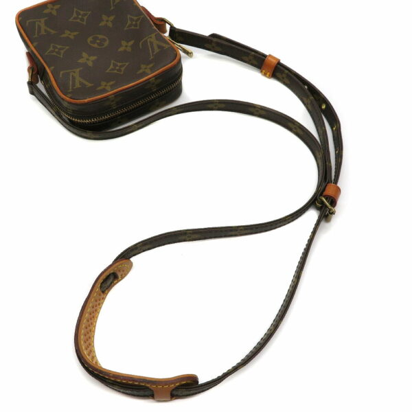 22080229 Louis Vuitton Mini Danube Monogram Shoulder Bag Brown