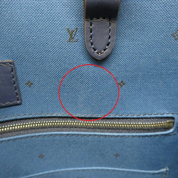 220803613 Louis Vuitton On the Go GM Handbag Escale Blue