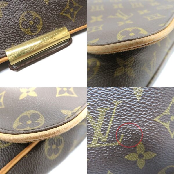 220872617 Louis Vuitton Aves Monogram Shoulder Bag Brown